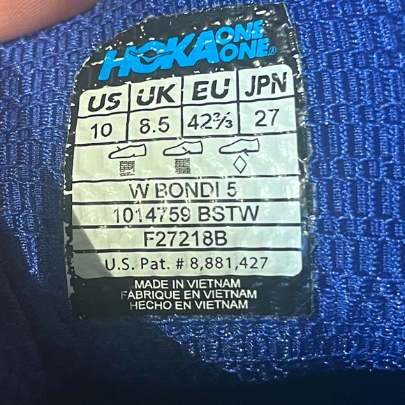 Hoka One One Women's Athletic Shoes - Purple and Pink - Picture 5 of 8